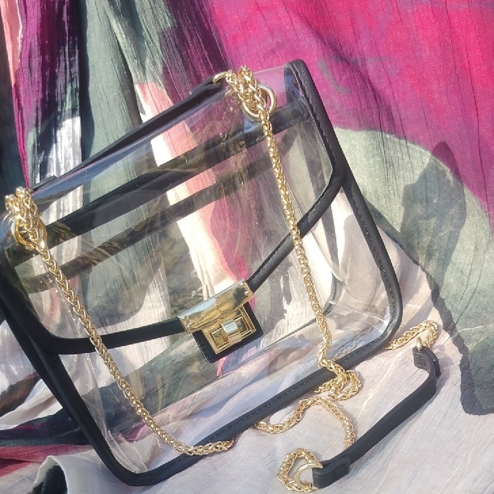 Dillard's Clear Shoulder Bag